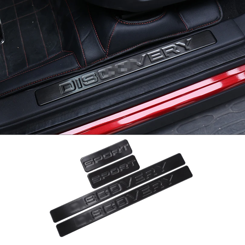 4 шт. Накладка на порог из нержавеющей стали для Land Rover Discovery Sport 2015 2016 2017 2018 2019