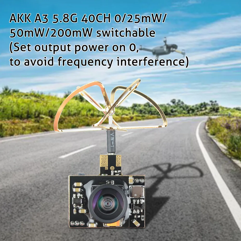 AKK A3/A3 OSD/BS2/BS2 OSD Mini 5 8 Ghz FPV передатчик Micro AIO Camera|fpv transmitter|fpv micro600tvl fpv |