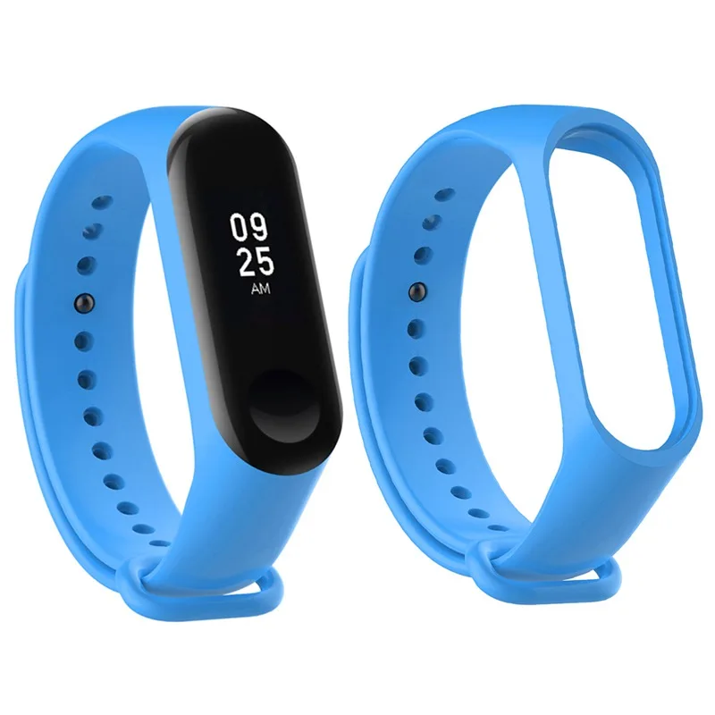 Силиконовый ремешок на запястье браслет ремень для Xiaomi Mi Band 4 браслеты Global Smart watch