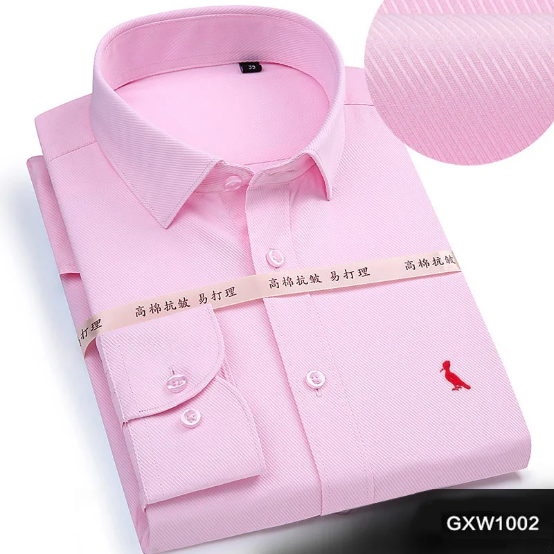 Мужские рубашки в полоску с длинным рукавом Camisa Social Masculina Повседневная