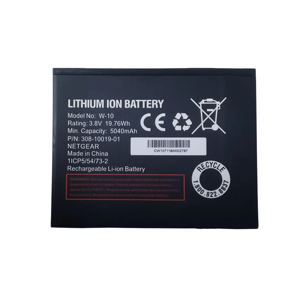 

3.8V 5040mAh W-10 battery W10 For NETGEAR NightHawk M1 MR1100 SIERRA WIRELESS Batteries