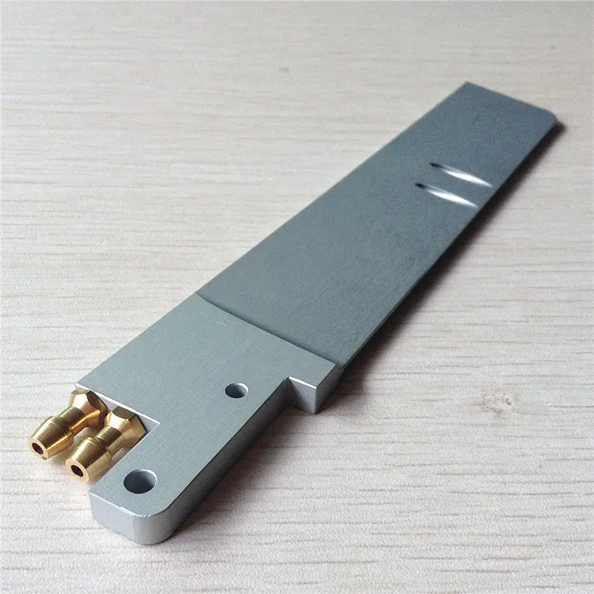 160mm for 26cc RC Boat RC 7075 aluminium Height Aluminum Rudder Blade with Dual Pickup
