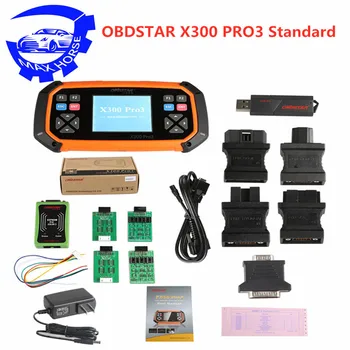 

OBDSTAR X300 PRO3 Key Master Standard Configuration Immobiliser Odometer Adjustment EEPROM for Toyota G & H Chip All Keys Lost