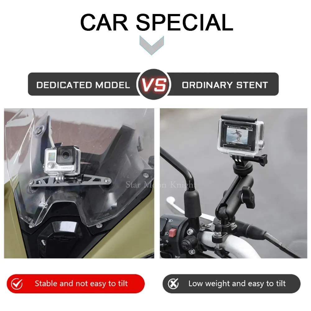 Fit For BMW R1250RS R 1250 RS Motorcycle Accessories Driving Recorder BikeGP Recorder Holder For GoPro Camera Bracket CamRack