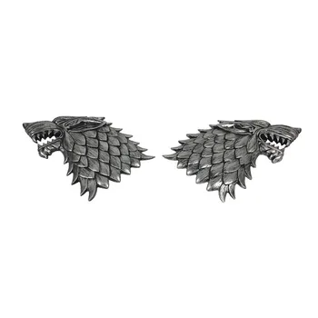 

[New] Game of Thrones The head of a Direwolf hang decorations Action figure Statue Collection model toy gift with original box