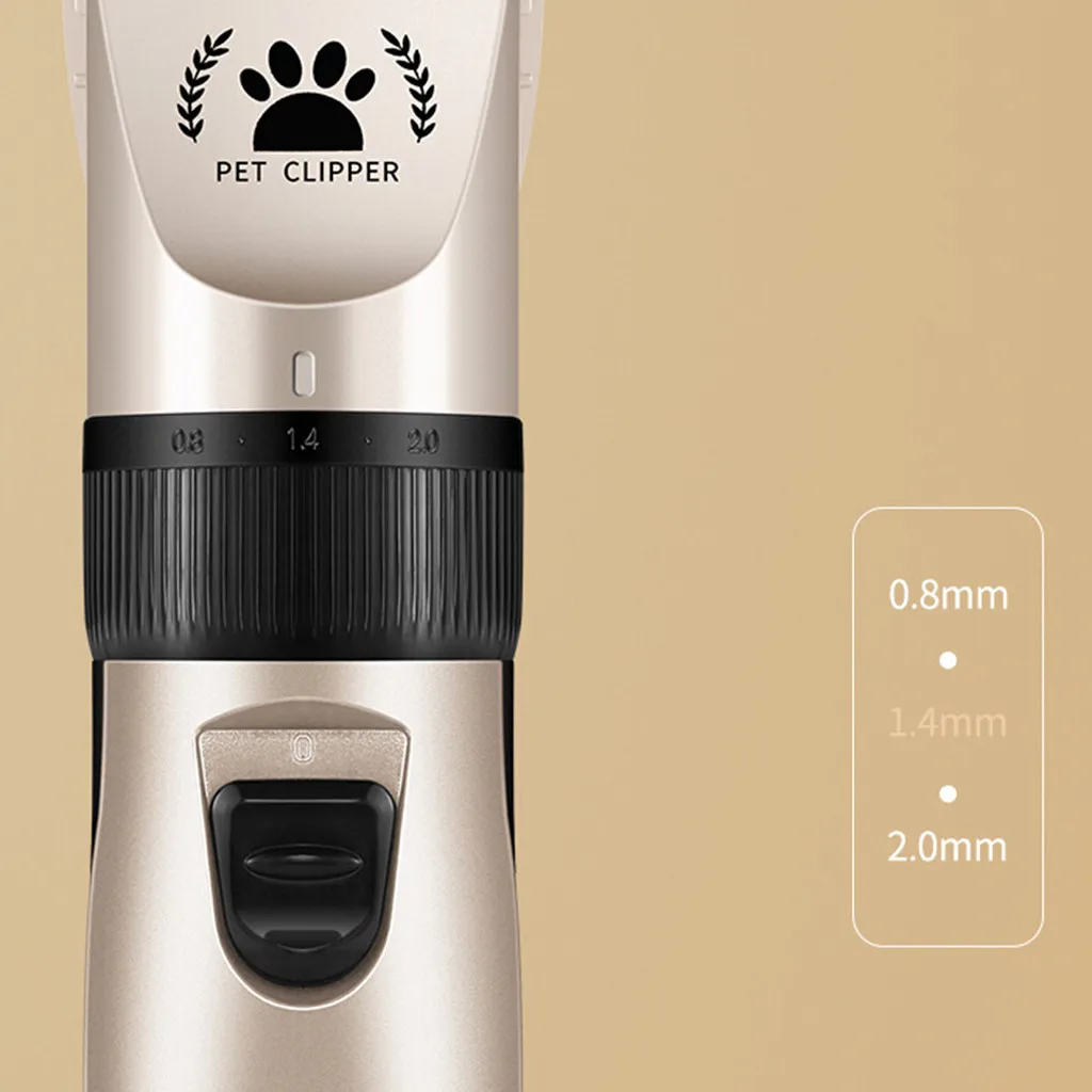 Электрический триммер для собак машинка стрижки домашних животных с низким