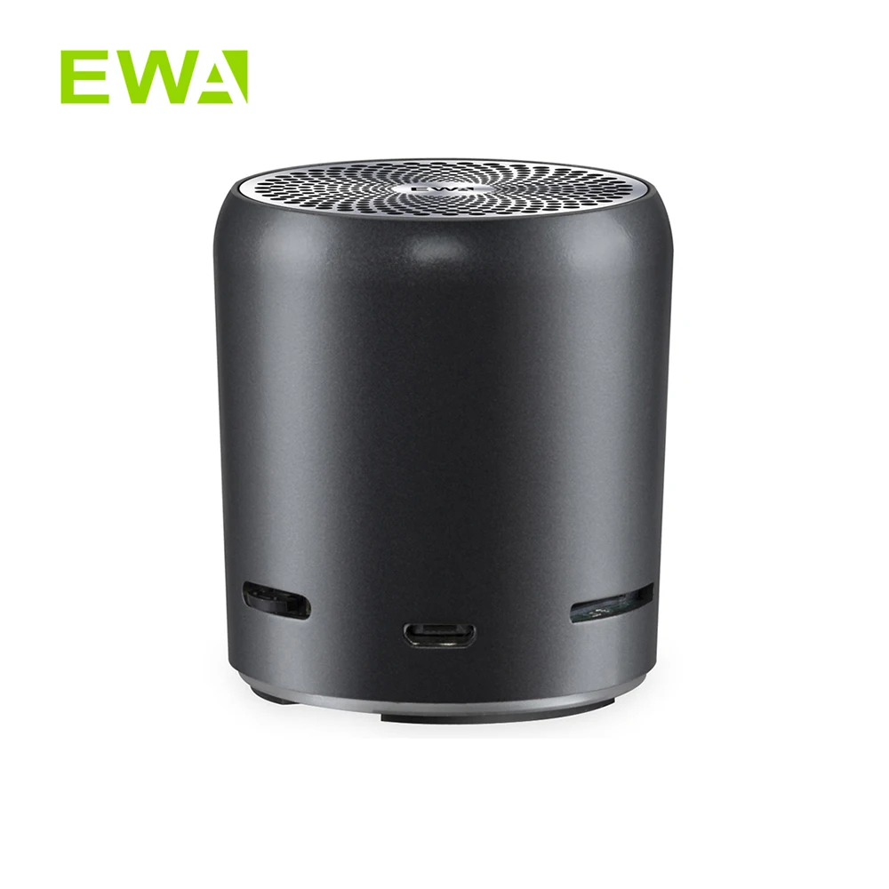 EWA A107s Super-mini Portable Bluetooth  5.0 Speaker TWS Best Sound Bass boombox Powerful HD Sound 8 Hours Play time Metal body