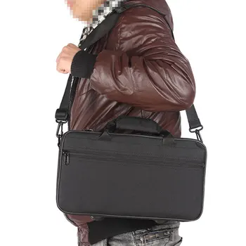 

Oxford Cloth Clarinet Accessories Musicians Rainproof Portable Handbag Single-shoulder Storage Case Messenger Protective Square