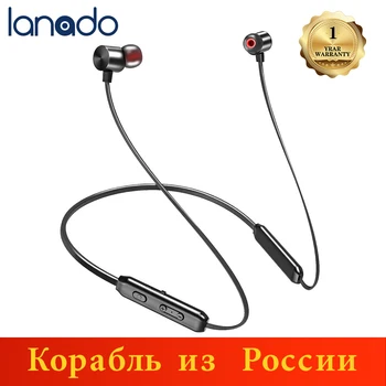

Lanado Bluetooth 5.0 Earphones HD Stereo Wireless Headphones Noise Cancelling Gaming Headset for Mobile Phone Business headphone