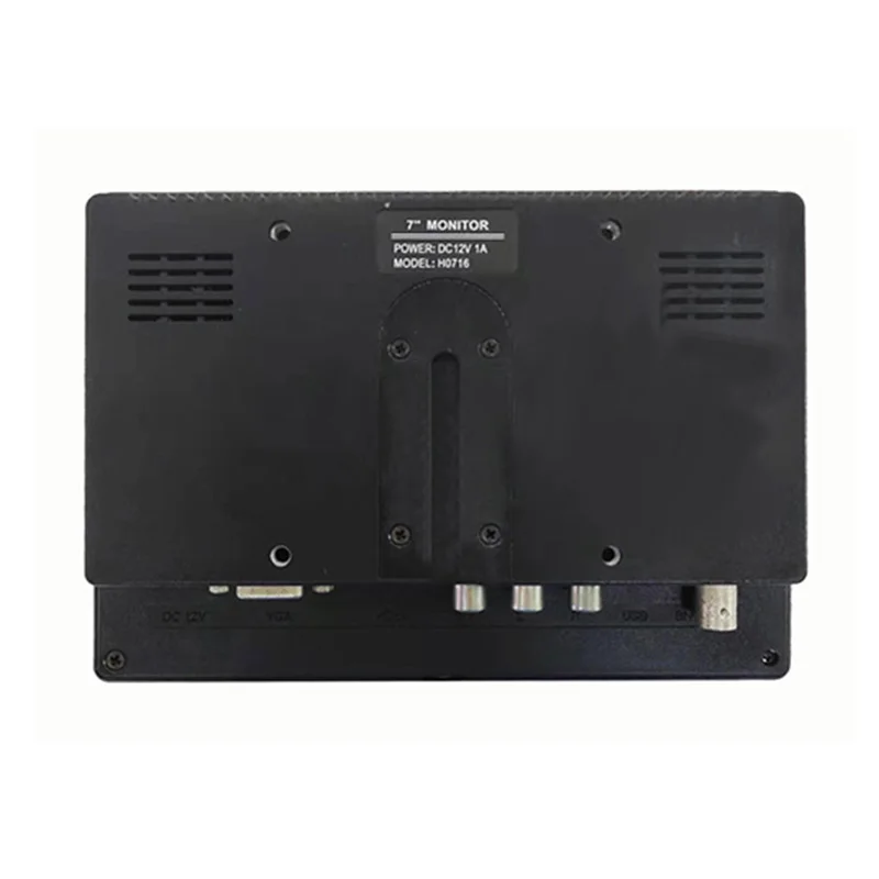 ZHIXIANDA 7 дюймов 1024x600 IPS ЖК дисплей светодиодный с HDMI VGA AV BNC Вход для автомобиля CCTV DVR