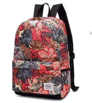 

Spring and summer fashion backpack men and women casual polyester backpack