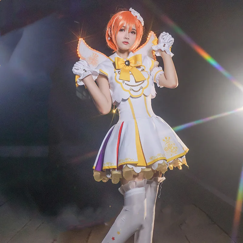 Костюм для косплея аниме Love Live Rin Hoshizora платье лолиты аркадные костюмы IV на