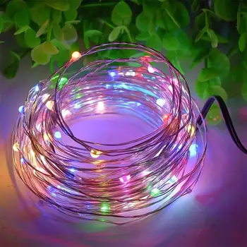 

50LED Romantic Durable Super Bright Fairy String Light Fairy Light Fairy String Festival Garden Xmas Decor Outdoor