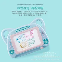 Детская игрушка, средняя забавная доска для рисования, разноцветная магнитная доска для рисования, Детская развивающая рисованная техника