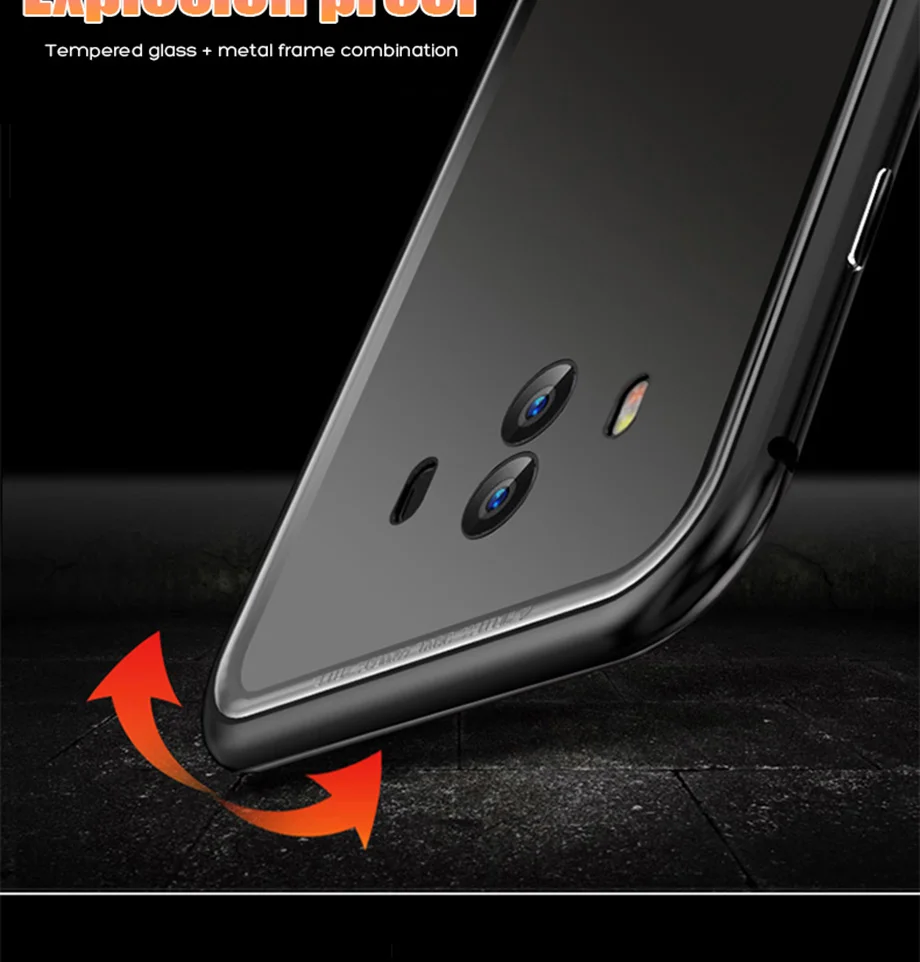 360 Полный Магнитный чехол для huawei Honor P30 mate 20X20 10 P20 lite pro V20 V10 Магнитный адсорбционный металлический корпус