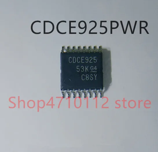 Free Shipping 5PCS- 10PCS/LOT NEW CDCE925PWR CDCE925PW CDCE925 TSSOP-16 IC afbeelding