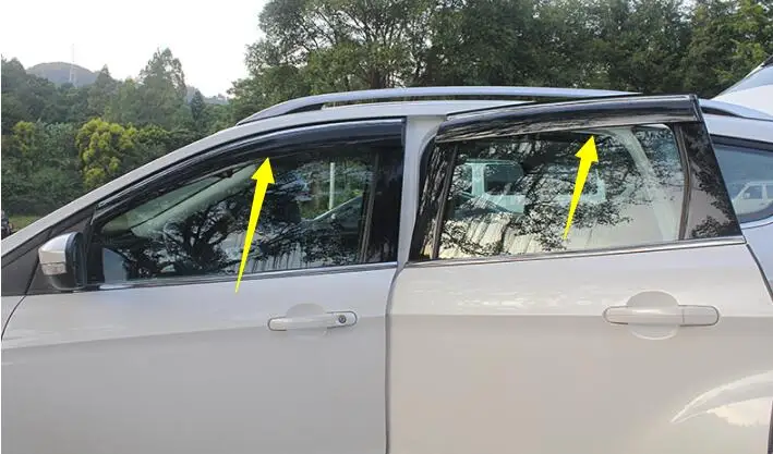

Special decorative fittings for 13-19 for Ford kuga Rain Shield Modified Window Injection Moulded Strip Rain Shield