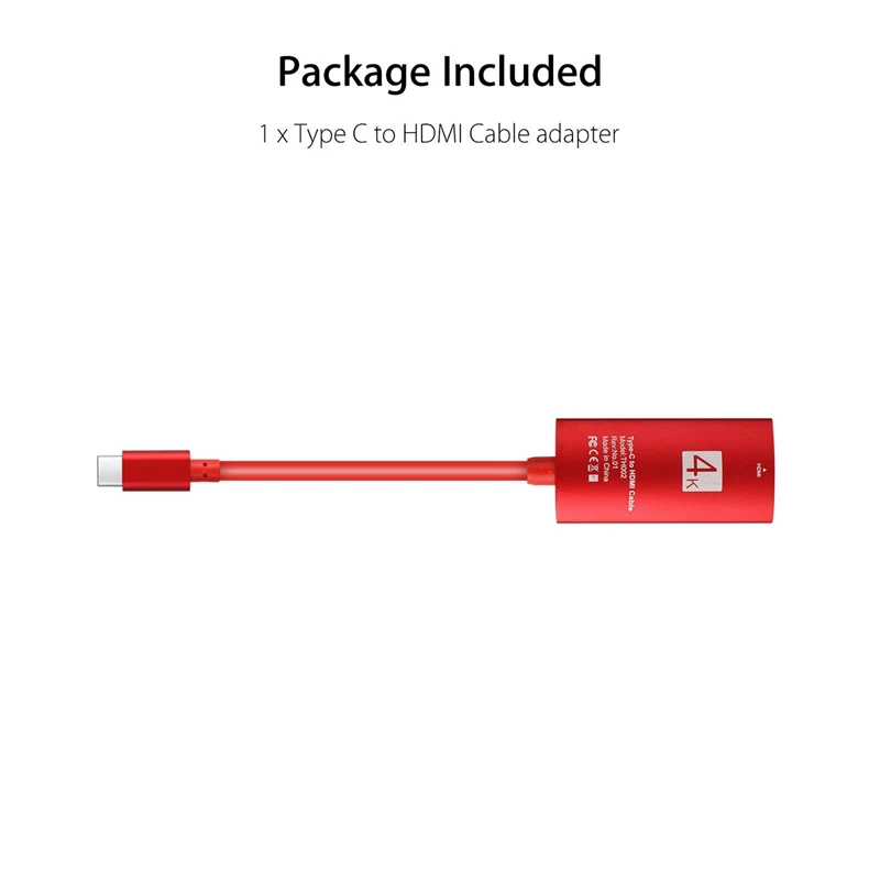 USB C адаптер Type для HDMI HDTV 4K x 2K UHD Samsung Galaxy S9 S8 + Note 8 20 см|Кабели передачи данных| |