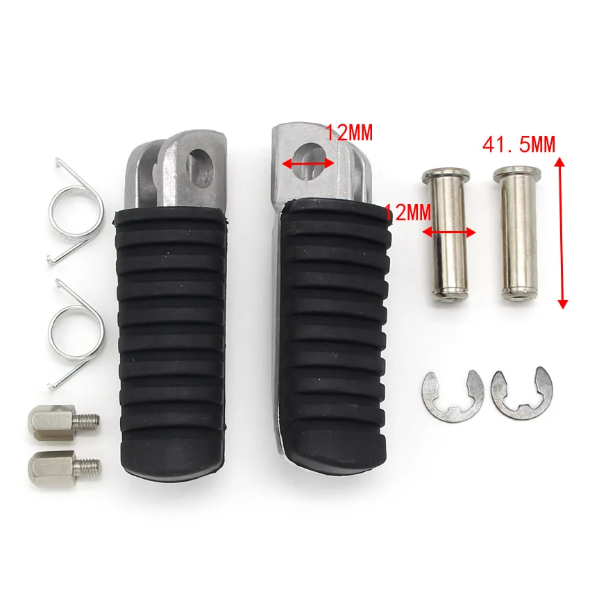 Передние Подножки подножки для Kawasaki ZR250 Balius ZR400 Zephyr Z750S ZR7 ZR7S ZX600 Ninja ZX 6R ZX636