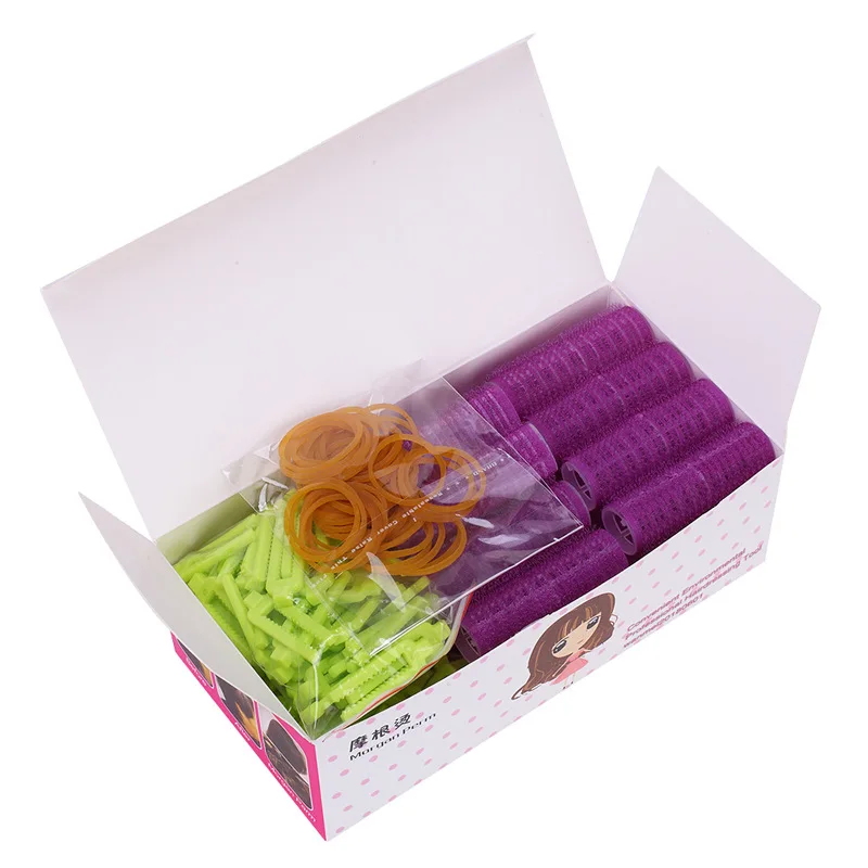 24 Pieces Diy Big Wave Curly Hair Fluffy Root Perm Diy Style Hair Curler Curly Hair Wave Design Hair Curler Hairdressing Tools