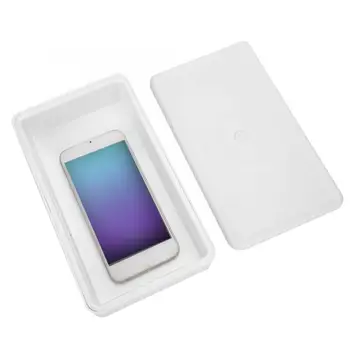 

Sterilizer For Manicure Instruments Disinfection Esterilizador Wireless Charger UV Cleaning Light Nail Tweezers Disinfector Box