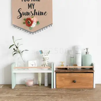 

Cosmetics Receive Desktop Cabinet Drawer Separated Box Simple Bedroom Shelf Ins Shelf In The Kitchen