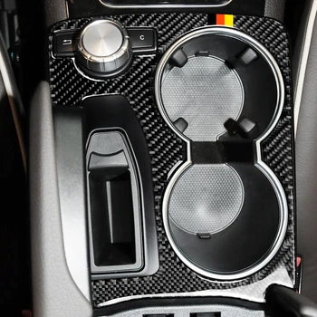 

Carbon Fiber Multimedia Handrest Panel Cover Sticker Replacement For Mercedes Benz GLK 2008-2015