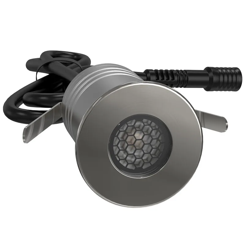 1 Вт 3 Вт CREE 12-24вольт IP67 мини светодиодный светильник с водонепроницаемым трансформатором+ провода+ разъем Наружное освещение в бассейне
