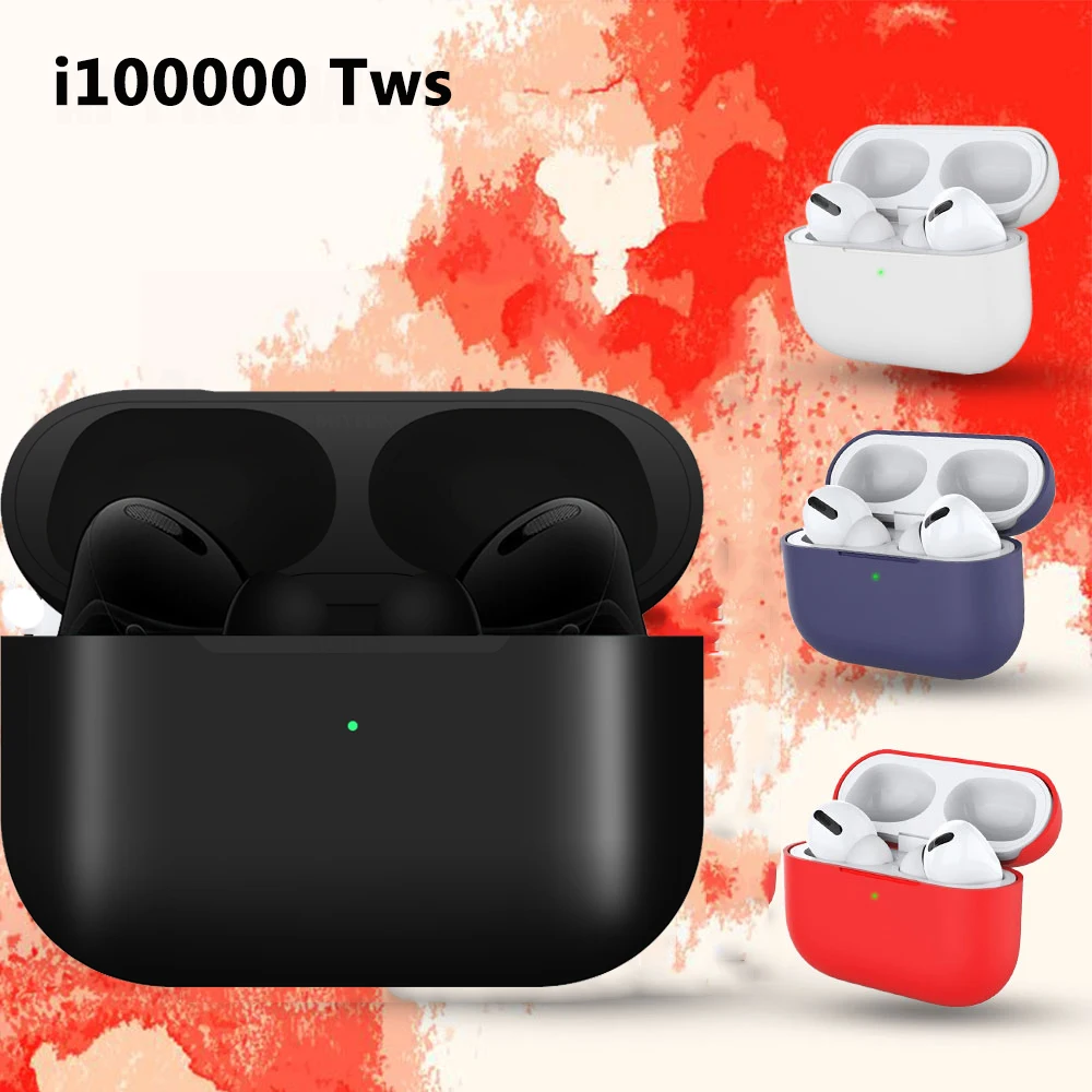 I100000 Tws беспроводные наушники Bluetooth 5,0, мини наушники с микрофоном, зарядная коробка, Спортивная гарнитура для смартфонов