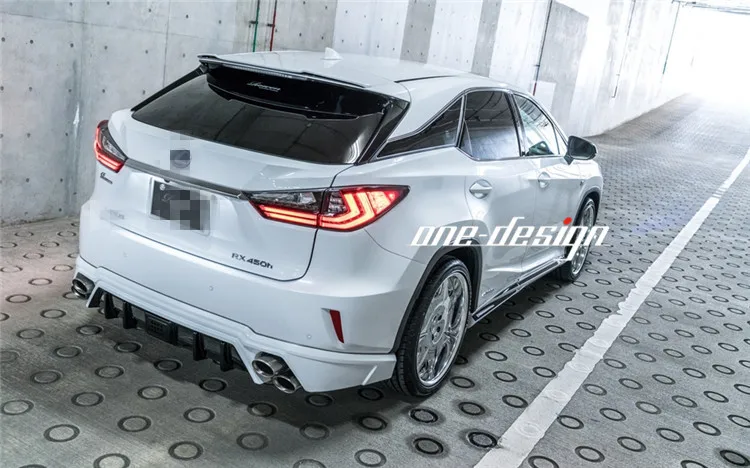 Подходит для LEXUS RX RX200t/RX300/RX450h углеродного волокна спойлер крыло хвост