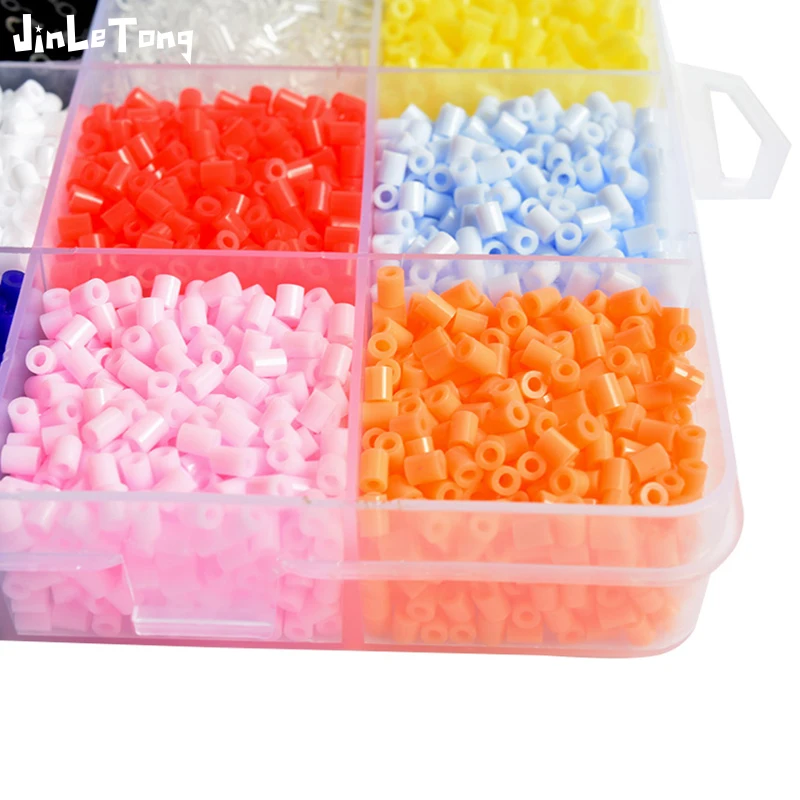 13000pcs 24 Grid 2.6mm Hama Beads For Kids Hama Lron Fuse Beads Diy Puzzles High Quality Gift Children Toy Model Building Kit