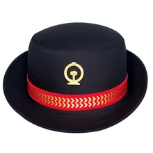 Ladies Hats Women Uniform Cap Headband Outdoor Camping Travel Hats Stage Performance Cospaly Hat Railway Flight attendant Caps