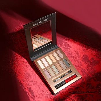 

12 Colors Women Shimmer Matte Eyeshadow Palette Smudge-proof Colorfast Eye Shadow Powder Cosmetics Palette Makeup