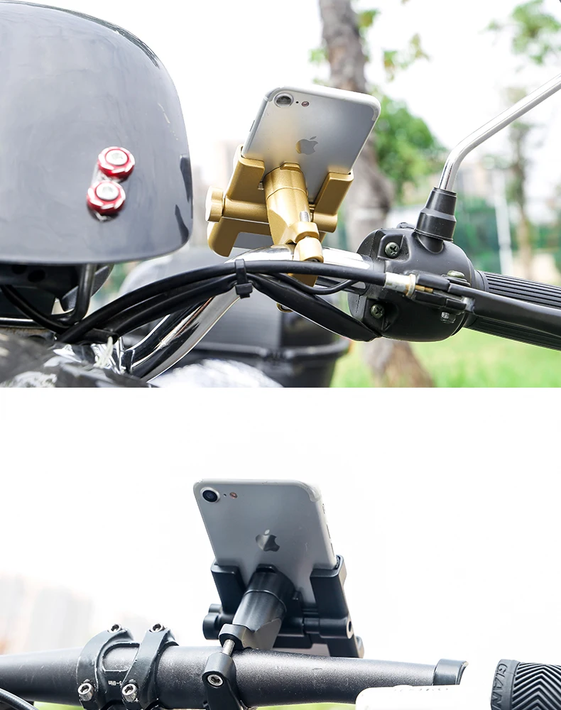For HONDA X ADV X-ADV 2017 2018 2019 XADV 750 Universal Alloy Phone Holder Motorcycle Handlebar accessories for all Smartphones