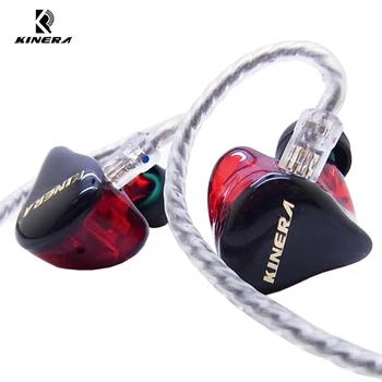 

Kinera H3 2BA+DD Double Balanced Armatures Headphones One Dynamic MMCX Cable Detachable Earphones In Ear Monitors DJ Earbuds