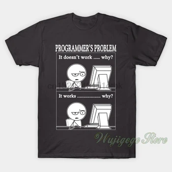 

Summer Programmer Coder Software Developer Fun Quote Design men T-Shirt women cotton t shirt Short Sleeve funny printed tshirts