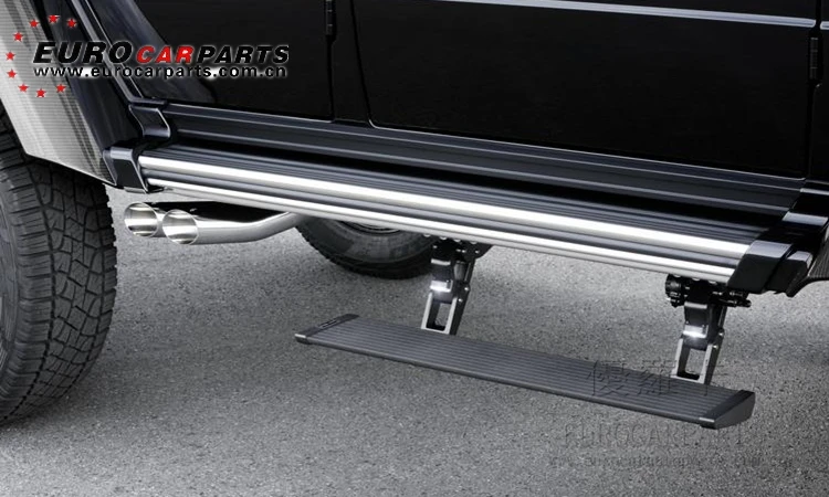 Factory price G class w463 electric side step for w463 G500 G63 4x4 electric side skirt running board for G wagon truck (3)