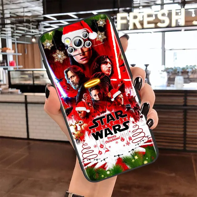 Star Wars Color Robot For Xiaomi Civi Poco X3 NFC X2 M3 M2 F2 F3 Pro C3 F1 A2 Lite Mix3 Play Soft Black Phone Case Style 01