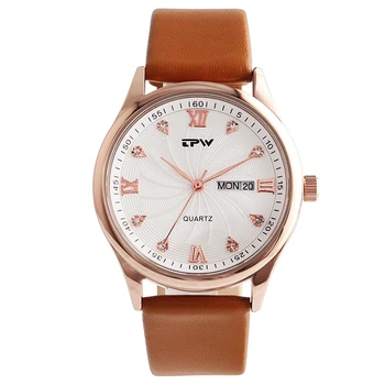 

Luxury Casual Watches Rose Gold Watches for Men Dress Watches Genuine Leather Strap Waterproof Relogio Masculino Crocodile style