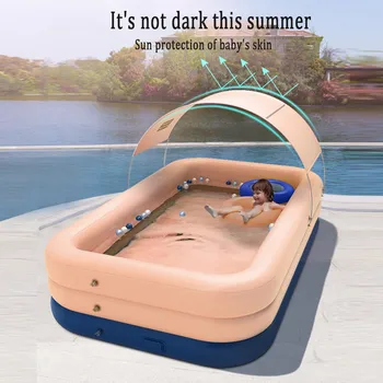 

Summer Shade Inflatable pool Water play Pool in Summer Children's inflatable Swim Center Family Swimming Pool ball pit Party