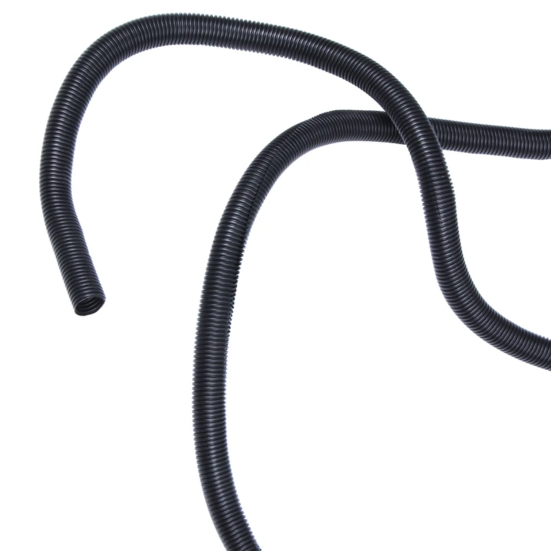20 Ft 3/4 inch Split Wire Loom Conduit Polyethylene Tubing Black Color Sleeve Tube
