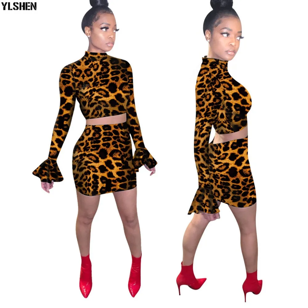 2 Piece Set Africa Clothing Suit For Women Sets New African Print Elastic Bazin Baggy Rock Style Dashiki Sleeve Skirt Suit Lady 03