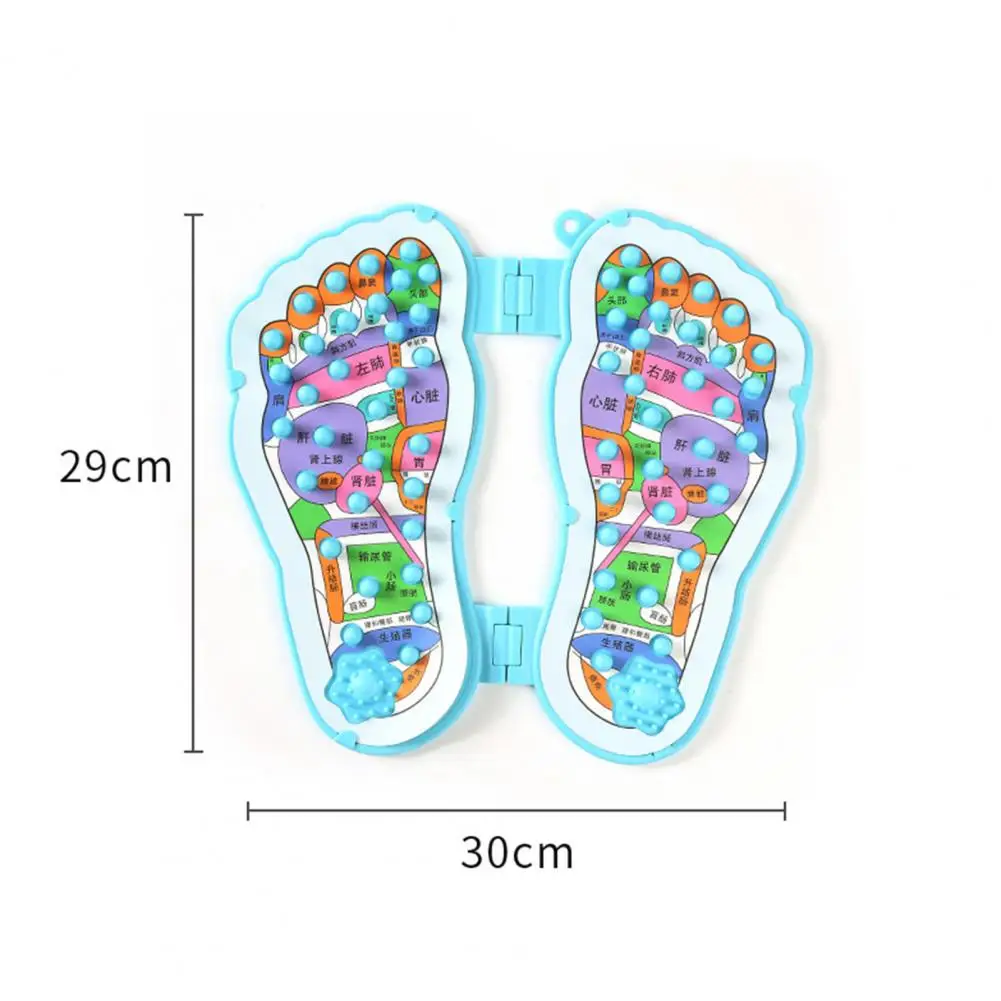 Foot Acupoint Massage Pad Sole Plantar Point Stimulate Massager Pressure Relieve Fatigue Foot Massager Portable Health Care Tool