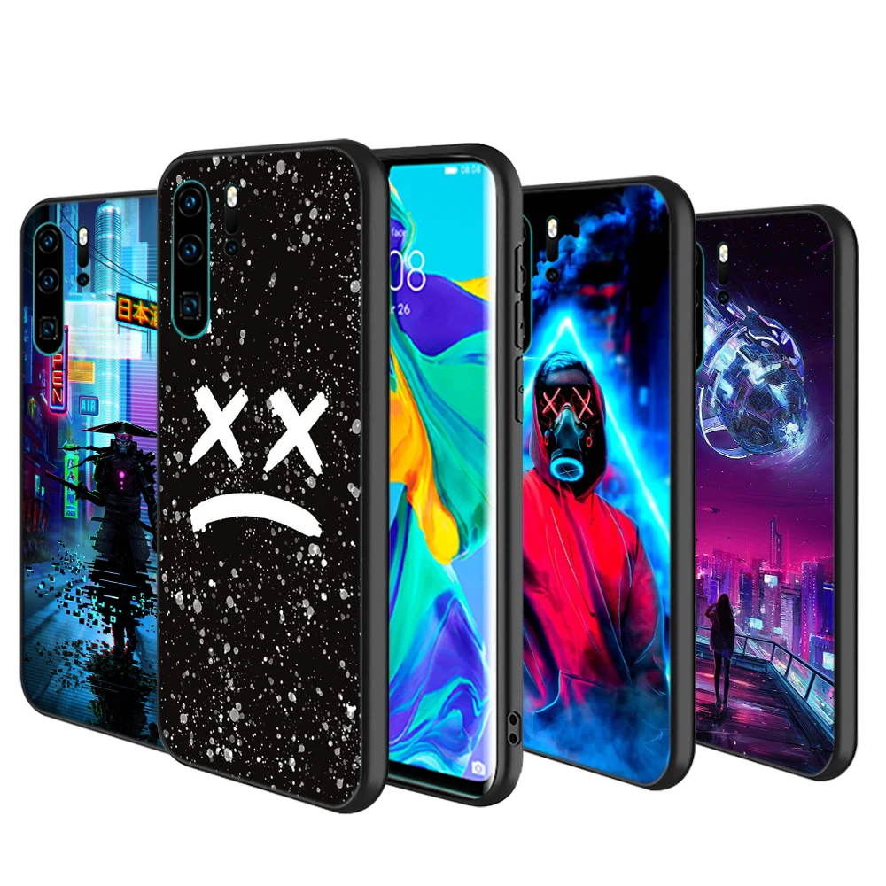 Силиконовый чехол для Huawei P40 P30 P20 Pro P10 P9 P8 Lite E Plus 2019 2017 | Мобильные телефоны и