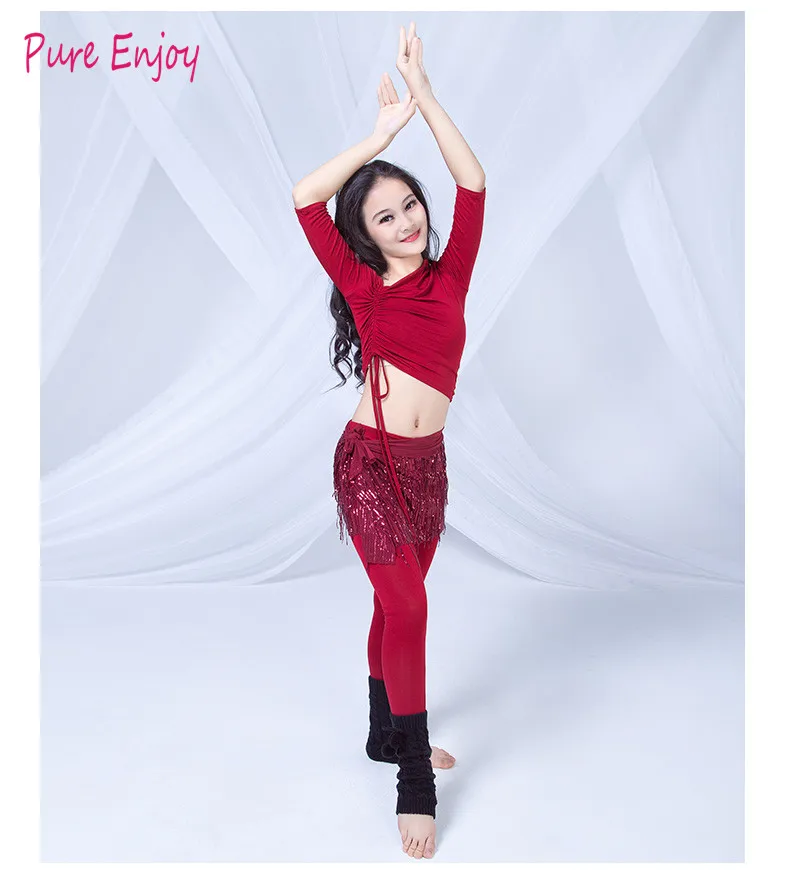 New Belly Dance Practice одежда костюм из трех частей производительности производительности одежды танцевальная одежда