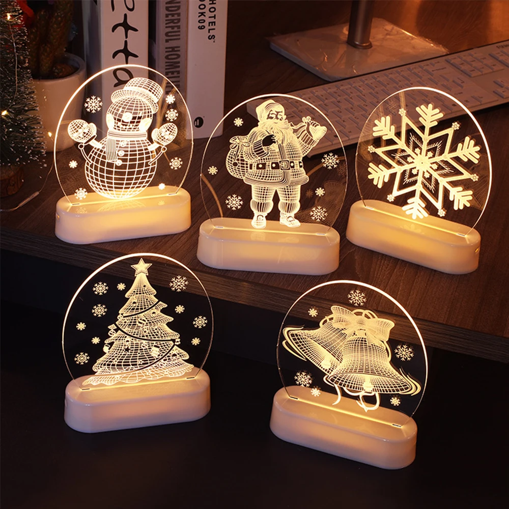 Ali St Cyr Christmas 2022 2022 New Christmas Led Night Light Santa Fairy Xmas Gift Holiday Lighting  Atmosphere Lights For Home Christmas|Pendant & Drop Ornaments| - Aliexpress