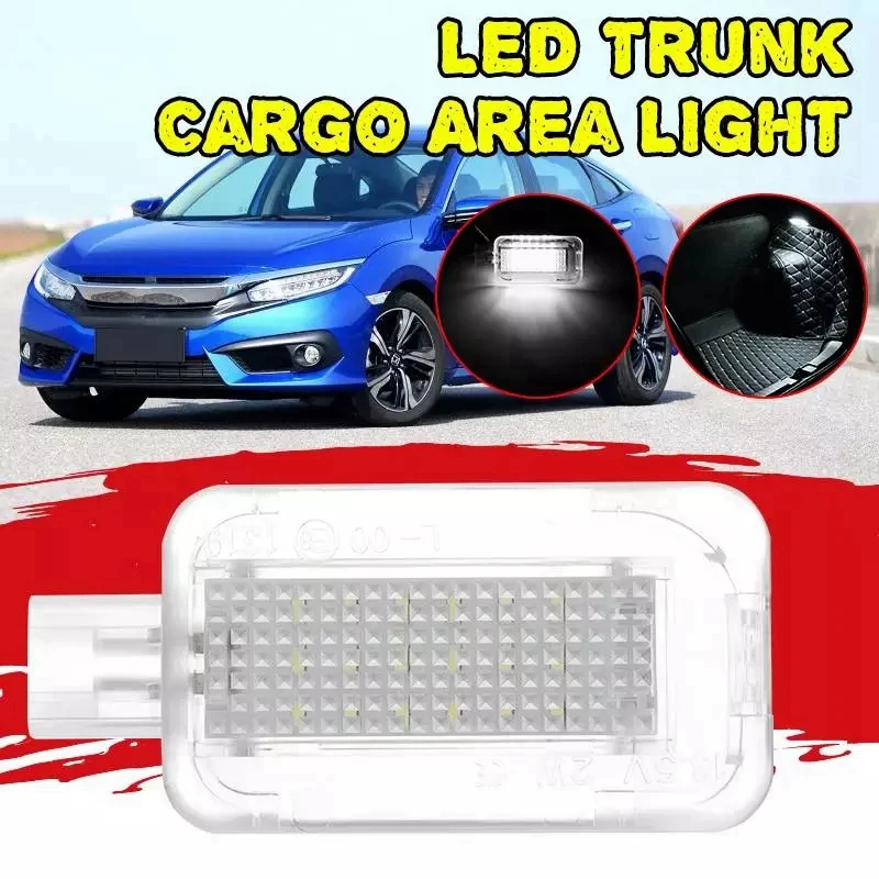 NEW-18-SMD LED Luggage Trunk Compartment Light Cargo Area Courtesy Door Lamp for Honda Accord Civic Fit Acura ILX RSX |