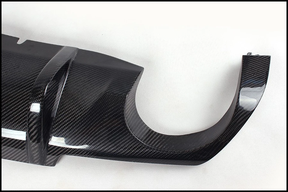 Настоящее карбоновое волокно задний бампер для губ Диффузор для Volkswagen для VW Scirocco R задний спойлер 2008- подходит только R бампер 2,0 T
