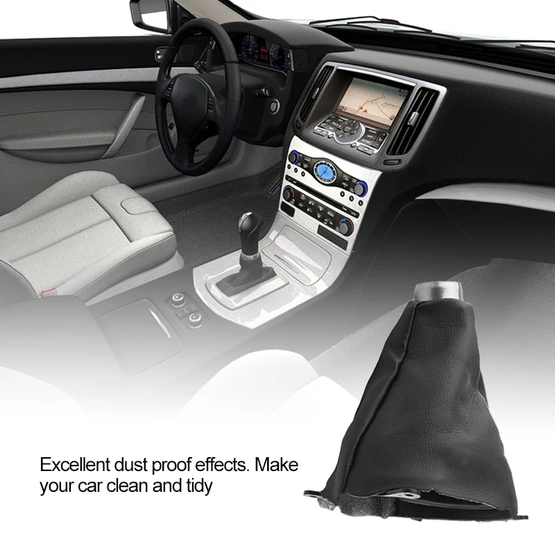 

Car Manual Gear Gaiter Shift Shifter Boot Replacement for Honda Civic 2006 2007 2008 2009 2010 2011 2012