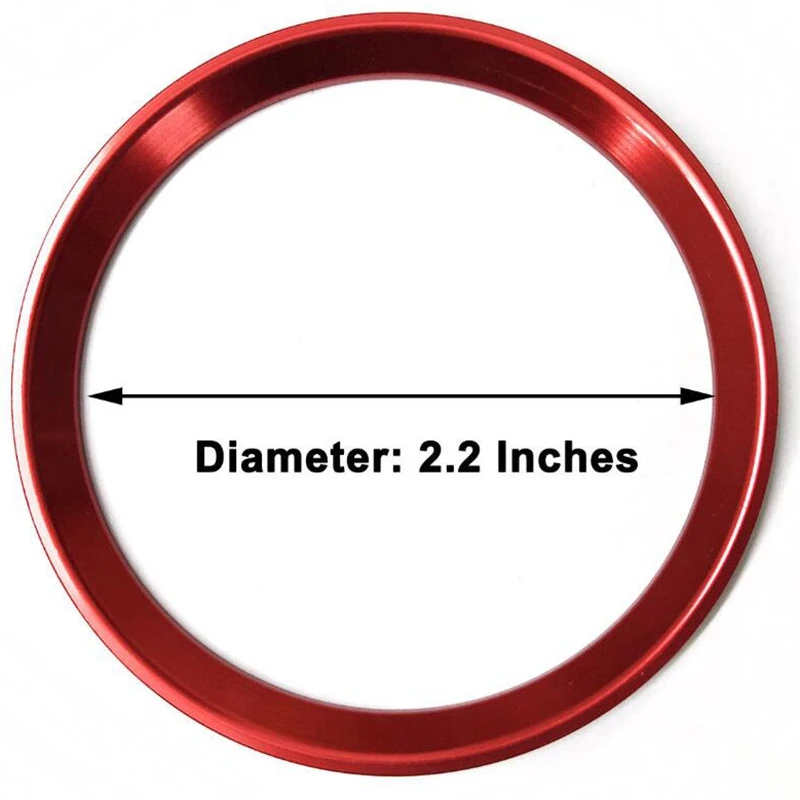 1X Красный Руль центр Логотип украшение крышка кольцо Накладка для Mercedes Benz C E CLA GLC